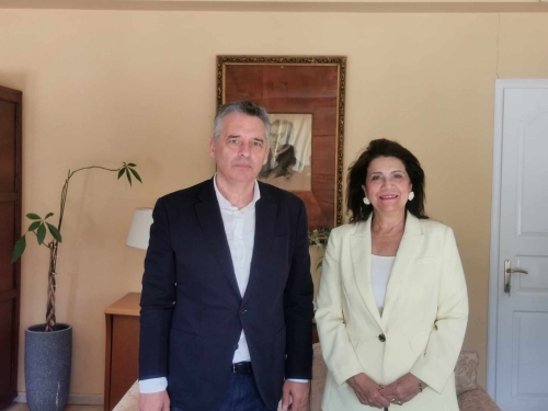 Διήμερη επίσκεψη του Γραμματέα της Αποκεντρωμένης Διοίκησης Δημήτρη Κατσαρού στην Κέρκυρα - Συνάντηση με την Περιφερειάρχη Ιονίων Νήσων